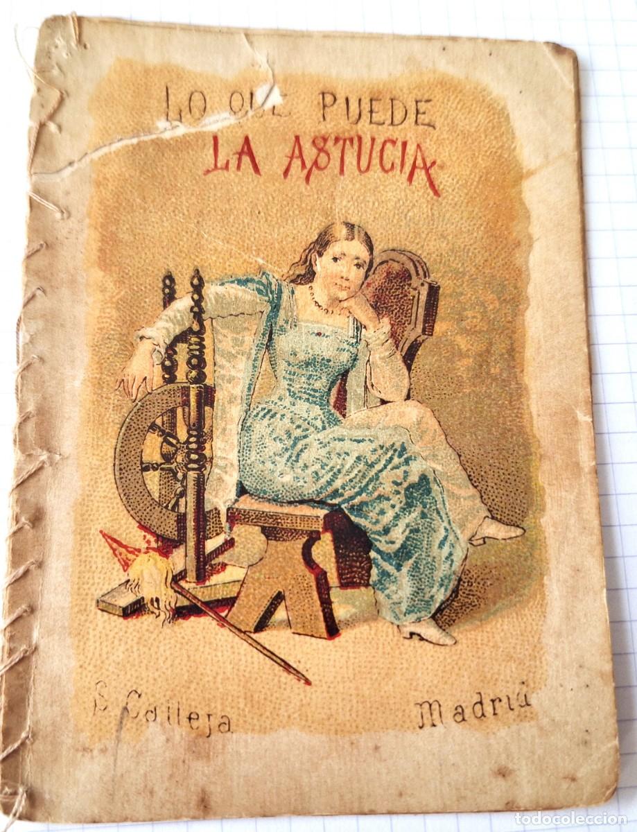 Libros antiguos: CUENTO CALLEJA ANTIGUO - LO QUE PUEDE LA ASTUCIA - RECREO INFANTIL - CUENTOS MORALES PARA NI&Ntilde;OS