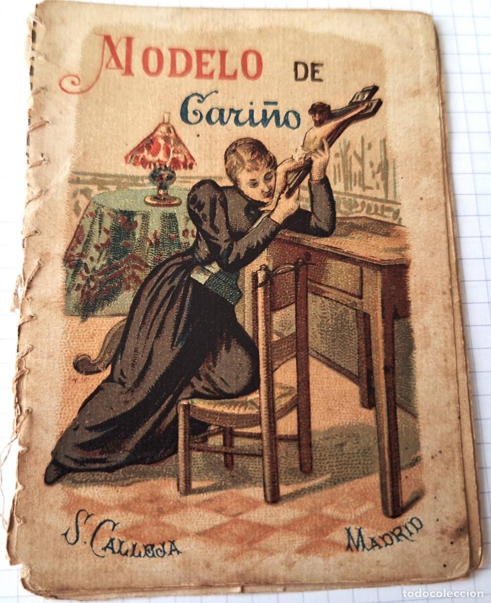 Libros antiguos: CUENTO CALLEJA ANTIGUO - MODELO DE CARI&Ntilde;O - RECREO INFANTIL - CUENTOS MORALES PARA NI&Ntilde;OS