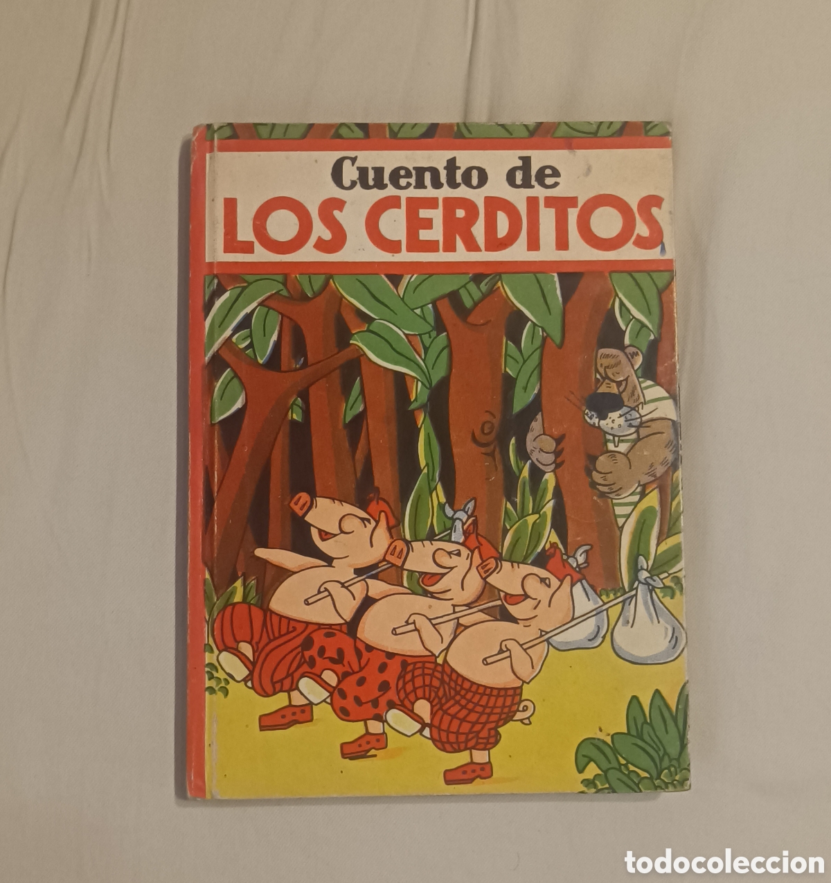 Libros antiguos: Cuento de los Cerditos