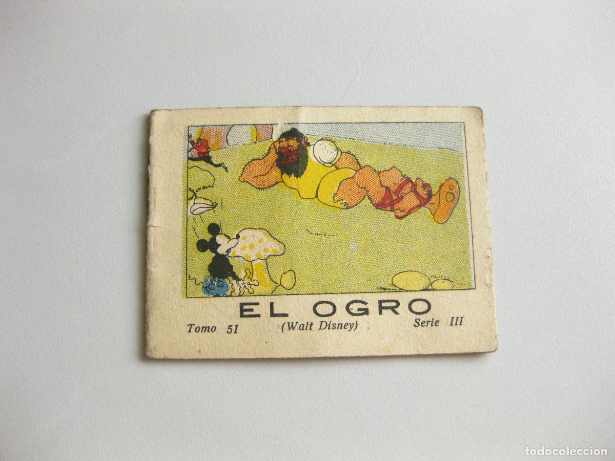 Libros antiguos: CUENTO DE MICKEY MOUSE. EL OGRO. TOMO N&ordm; 51 SERIE III. EDITORIAL SATURNINO CALLEJA. WALT DISNEY
