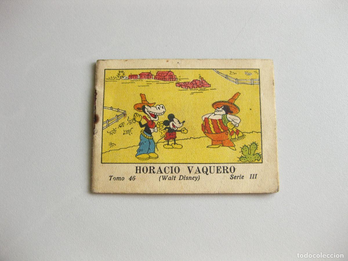 Libros antiguos: CUENTO DE MICKEY MOUSE. HORACIO VAQUERO. TOMO N&ordm; 46 SERIE III. EDITORIAL CALLEJA. WALT DISNEY