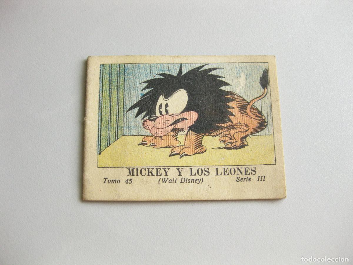Libros antiguos: CUENTO DE MICKEY MOUSE Y LOS LEONES. TOMO N&ordm; 45 SERIE III. EDITORIAL SATURNINO CALLEJA. WALT DISNEY