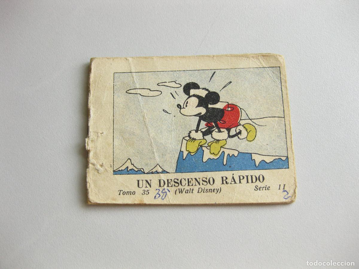 Libros antiguos: CUENTO DE MICKEY MOUSE. UN DESCENSO R&Aacute;PIDO. TOMO N&ordm; 35 SERIE II. EDITORIAL CALLEJA. WALT DISNEY
