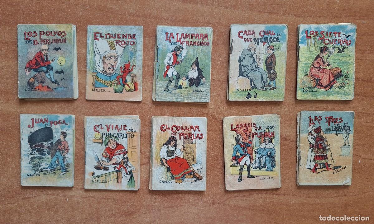 Libros antiguos: 20 EJEMPLARES DIVERSOS CUENTOS ANTIGUOS CALLEJA