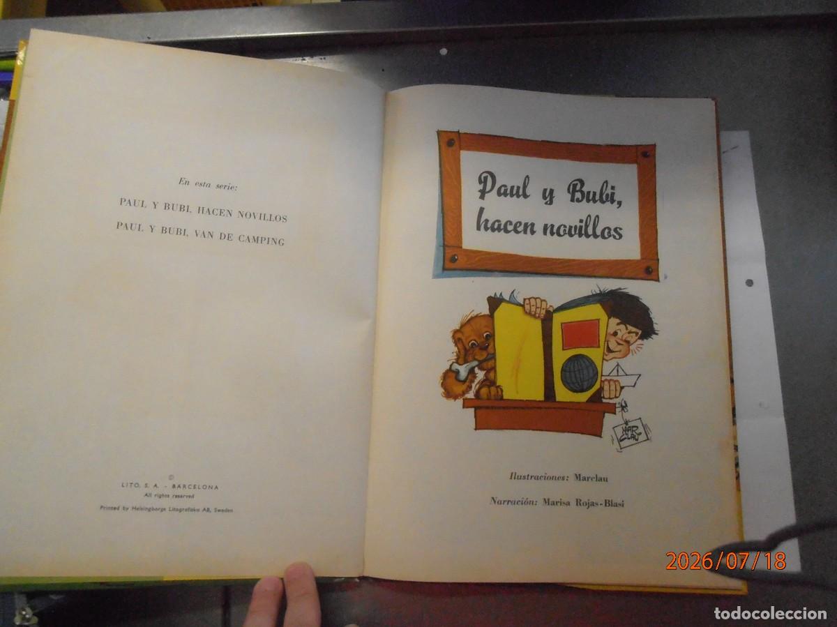 Libros antiguos: Paul y Bubi hacen novillos -cuento - Foto 3