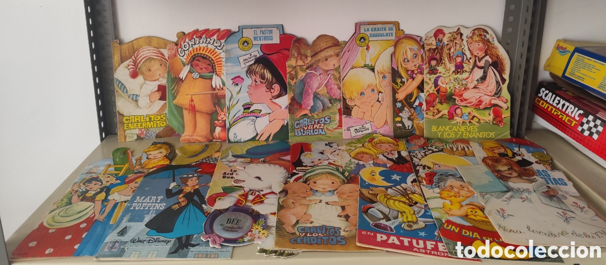 Libros antiguos: Lote cuentos troquelados y Disney a&ntilde;os 80-90