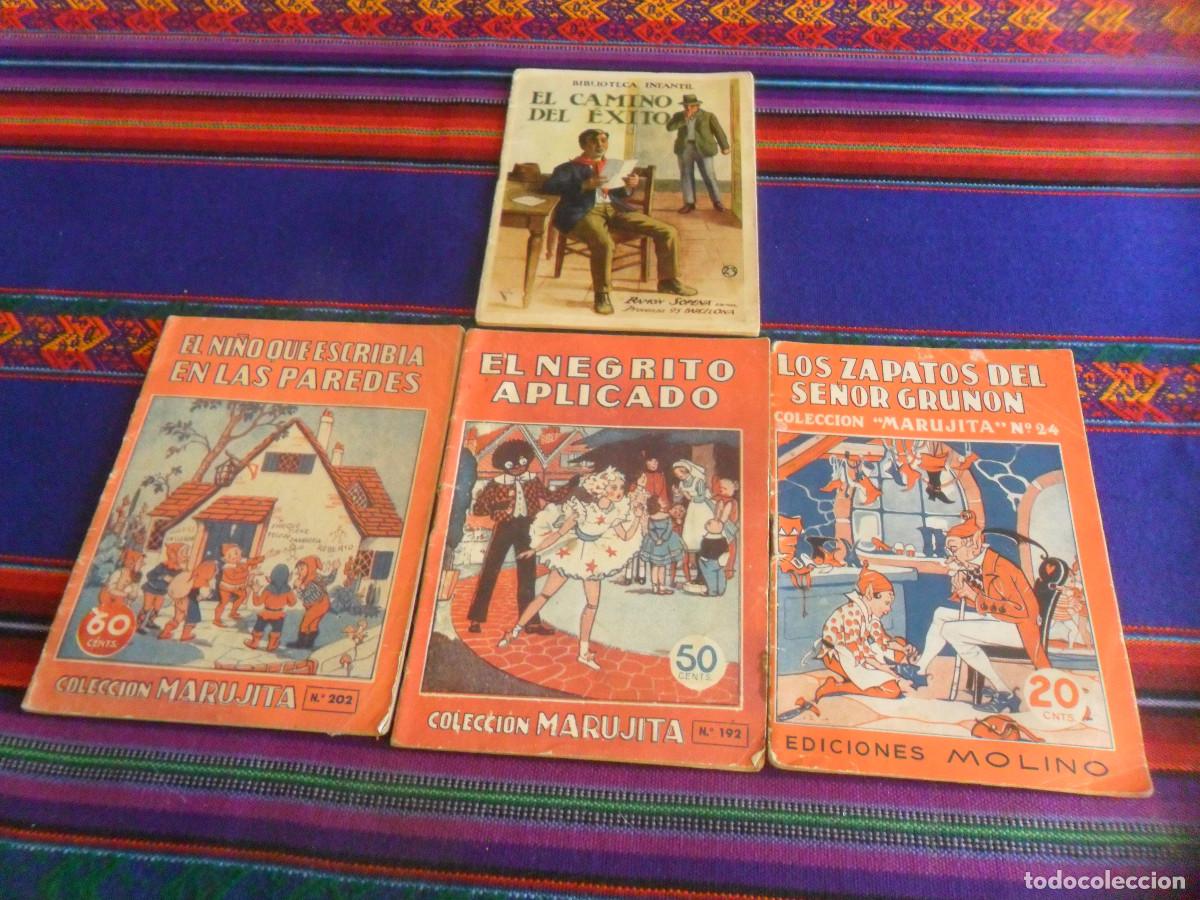 Livros antigos: COLECCI&Oacute;N MARUJITA N&ordm;S 24 192 202. MOLINO 1934. REGALO BIBLIOTECA INFANTIL RAM&Oacute;N SOPENA N&ordm; 23 RAROS.