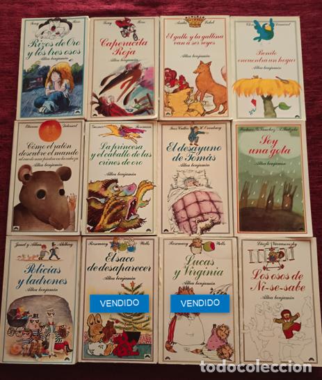 Antiquarische B&uuml;cher: Coleccionismo. Lote 10 Libros Colecci&oacute;n Infantil &rdquo;Altea Benjam&iacute;n&rdquo; (A&ntilde;os 80)