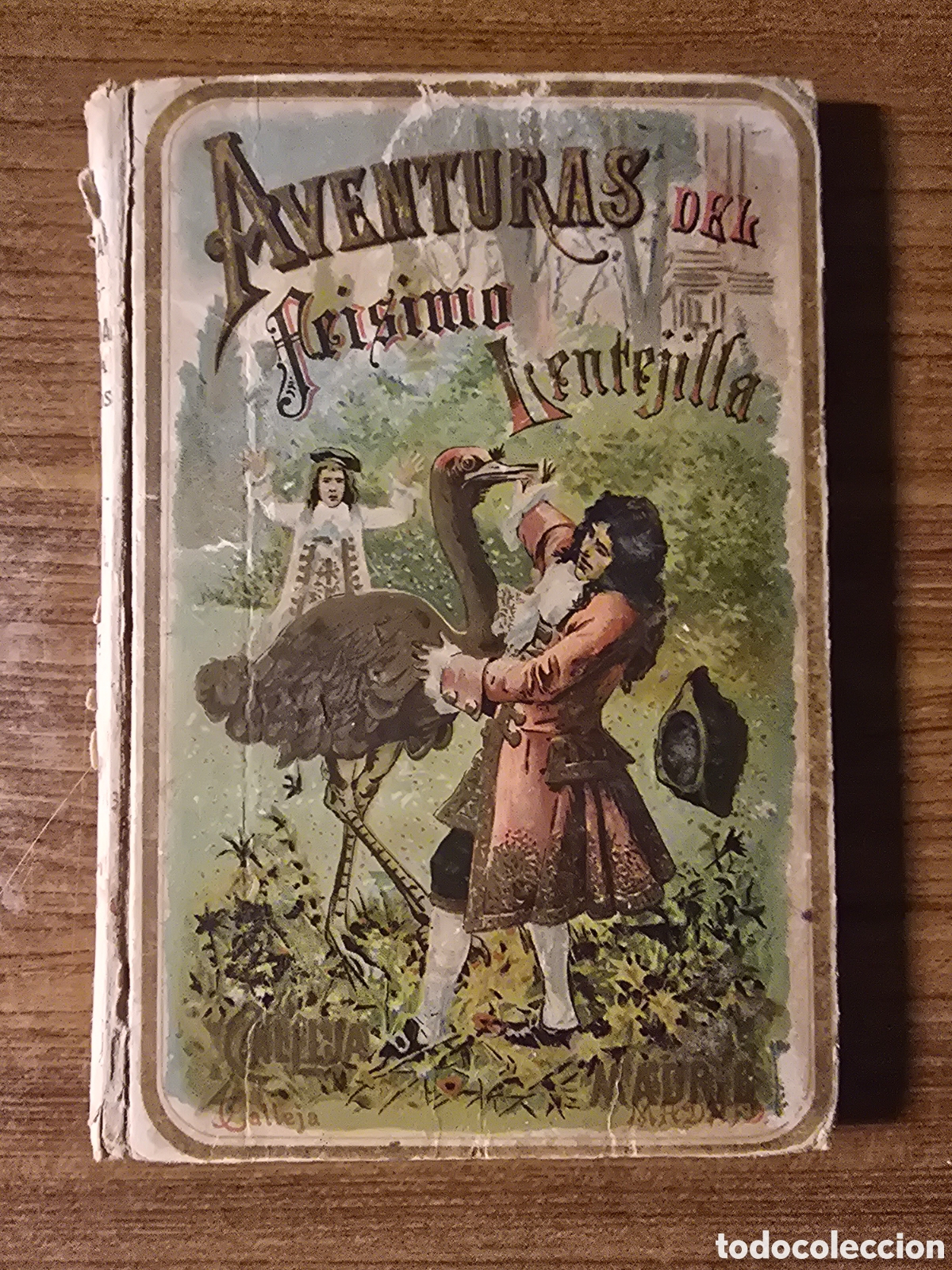 Libros antiguos: AVENTURAS DEL FEISIMO LENTEJILLA,BIBLIOTECA ILUSTRADA PARA NI&Ntilde;OS(SATURNINO CALLEJA)
