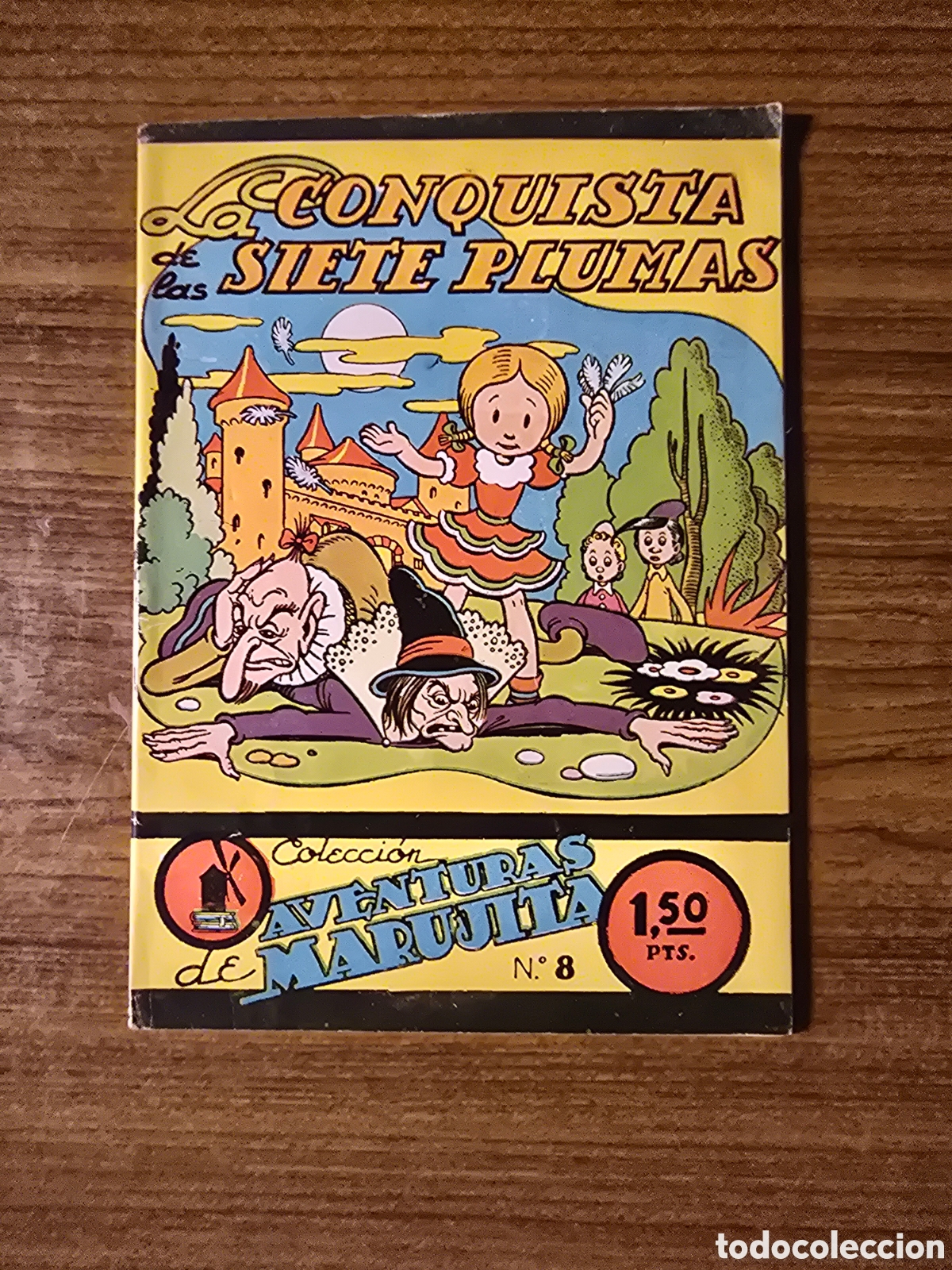 Libri antichi: LA CONQUISTA DE LAS SIETE PLUMAS,COLECCION AVENTURAS DE MARUJITA,(EDITORIAL MOLINO)