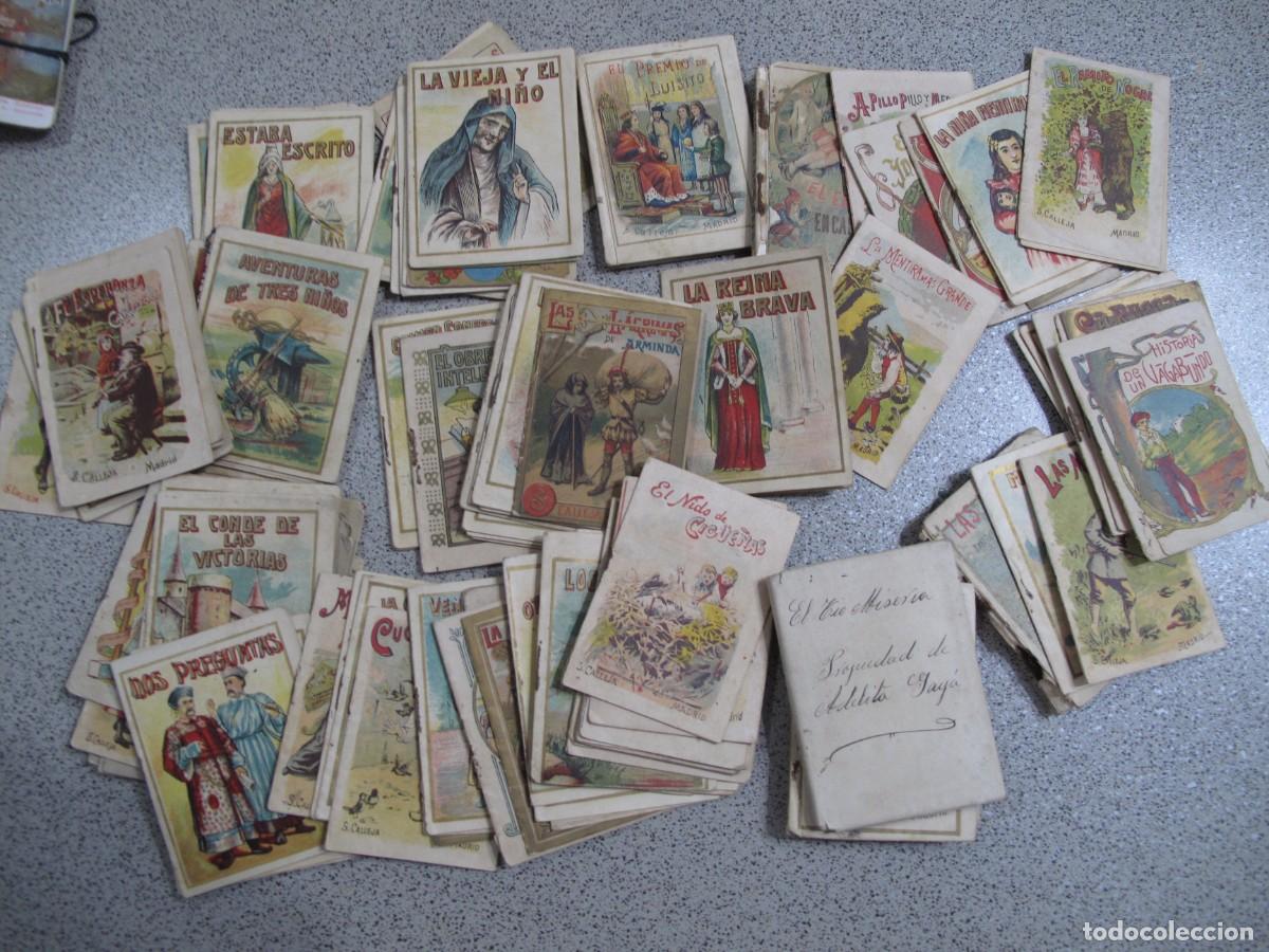 Libros antiguos: LOTE DE CASI 400 CUENTOS DE CALLEJAS Y OTROS LOS DE LA FOTO