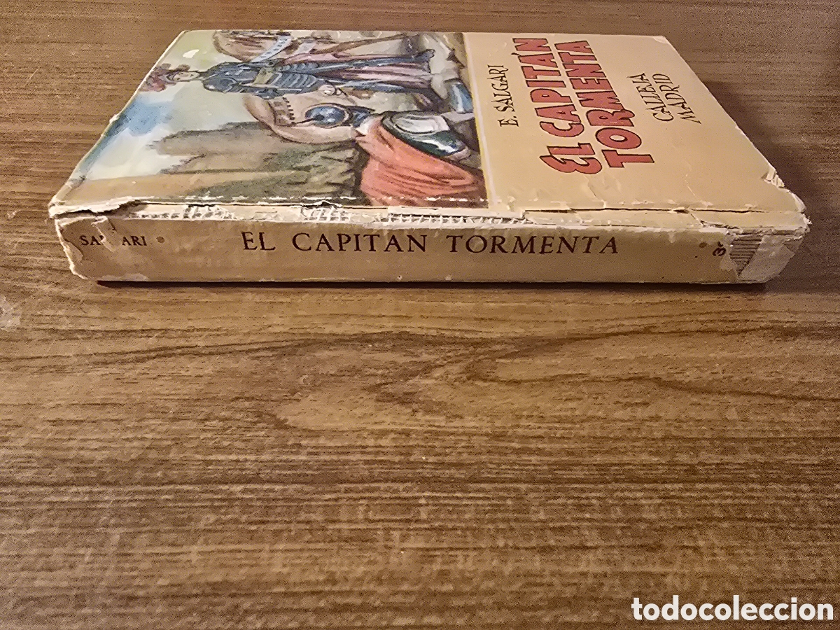 Libros antiguos: EL CAPITAN TORMENTA,EMILIO SALGARI,(CALLEJA) - Foto 2