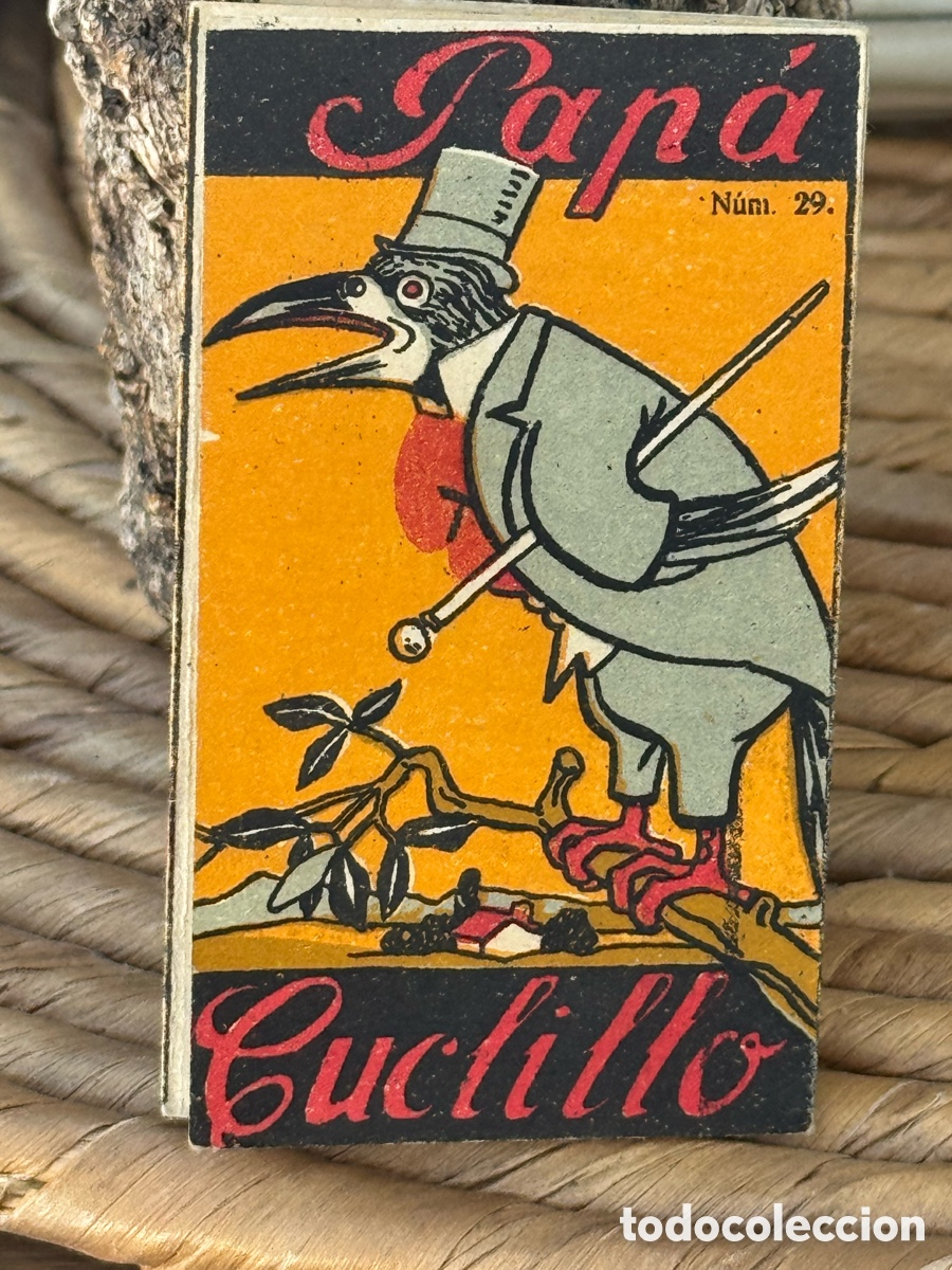 Libros antiguos: Pap&aacute; Cuchillo n&ordm; 29 &ndash; Serie Liliput &ndash; Rivadeneyra &ndash; Cuento miniatura desplegable a&ntilde;os 20
