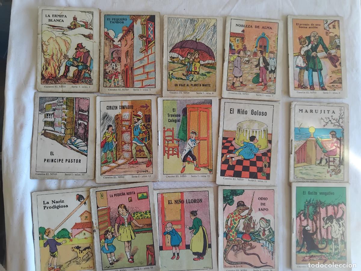 Libros antiguos: 15 CUENTOS EL NI&Ntilde;O. EDICIONES EL ARTISTA.