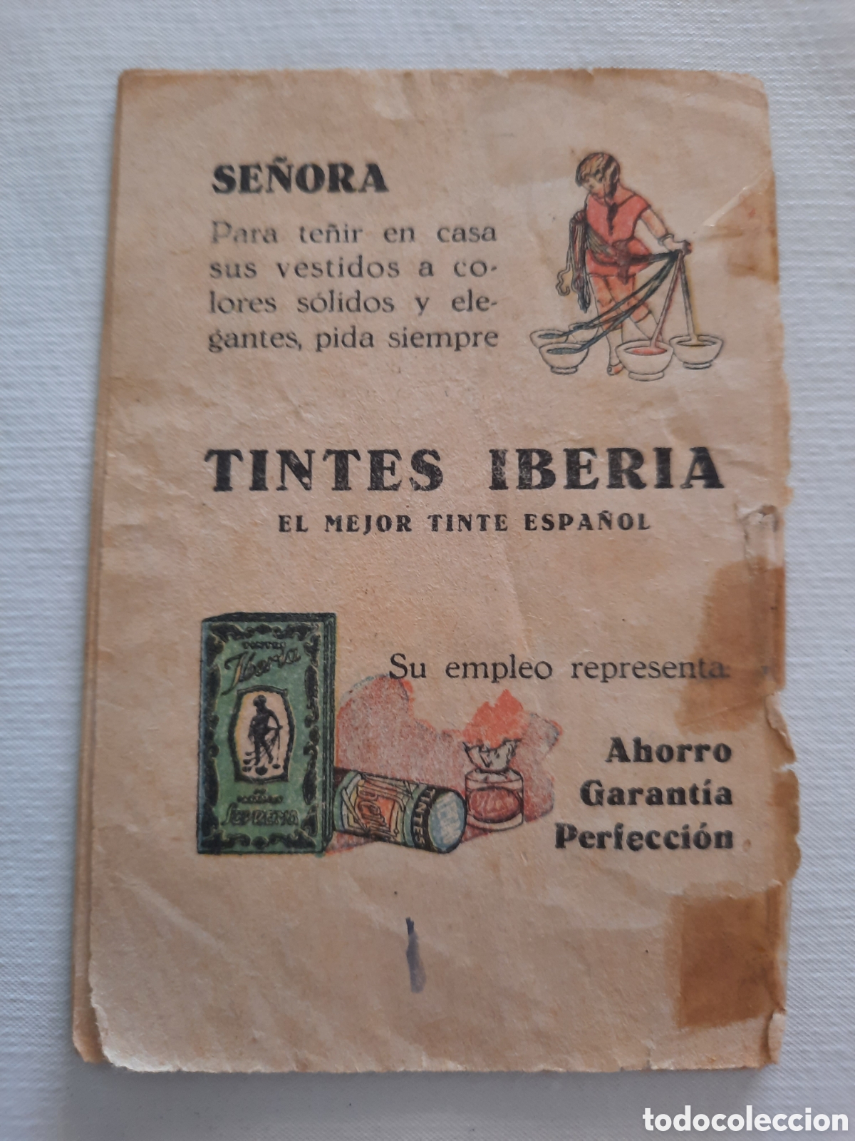 Libros antiguos: Antiguo mini cuento La cabra perdida - Foto 2