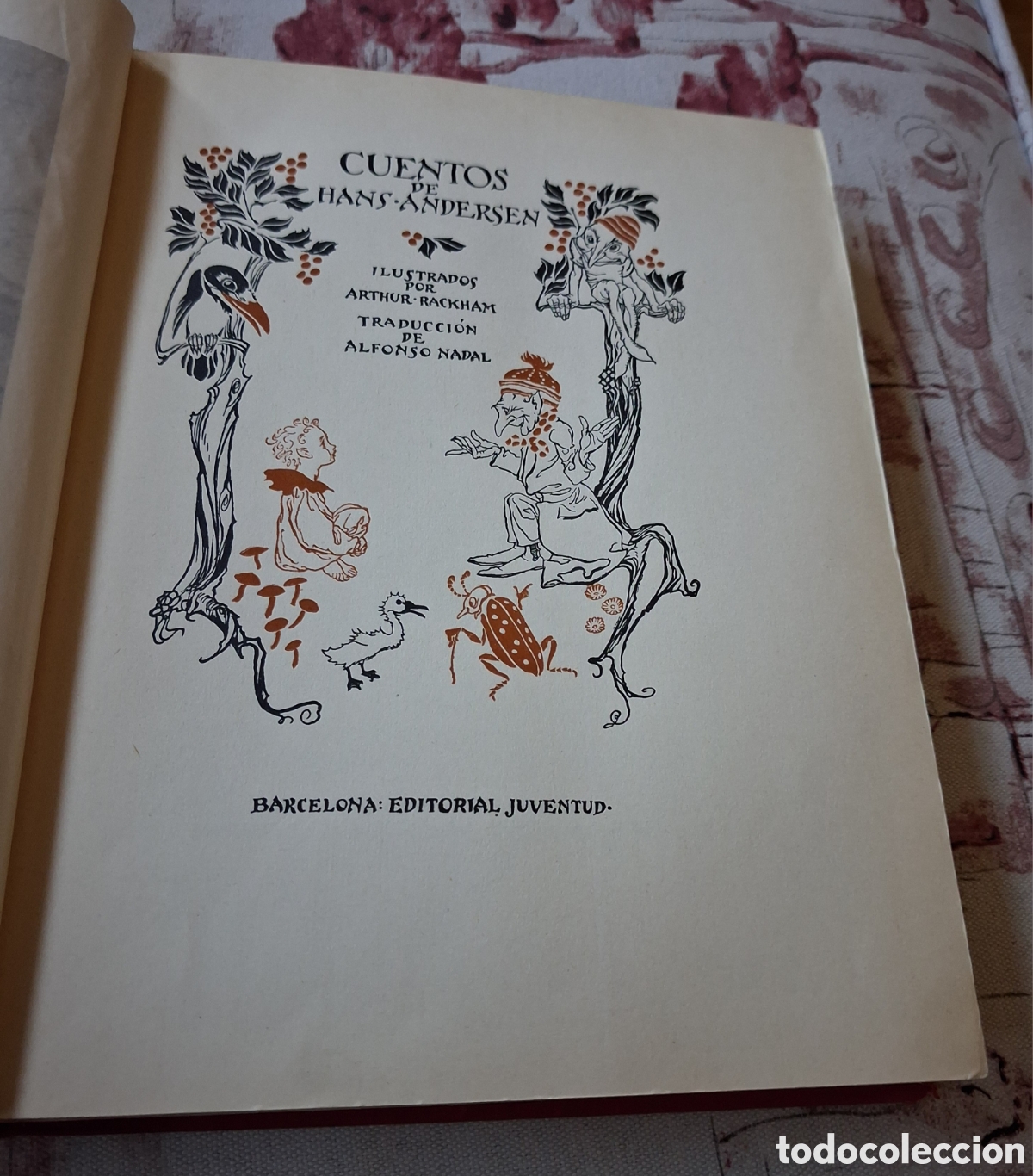 Libros antiguos: CUENTOS DE HANS ANDERSEN. EDITORIAL JUVENTUD 1933.