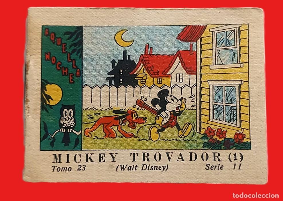 Libros antiguos: Mickey Mouse Trovador, editado por Calleja. A&ntilde;os 40. De tan s&oacute;lo 8x6 cm. Ver oferta por 2 compras.