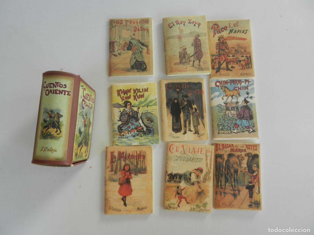 Libros antiguos: LOS CUENTOS DE CALLEJA - CUENTOS DE ORIENTE - S. CALLEJA MADRID 1901 - 9 CUENTOS + ESTUCHE.