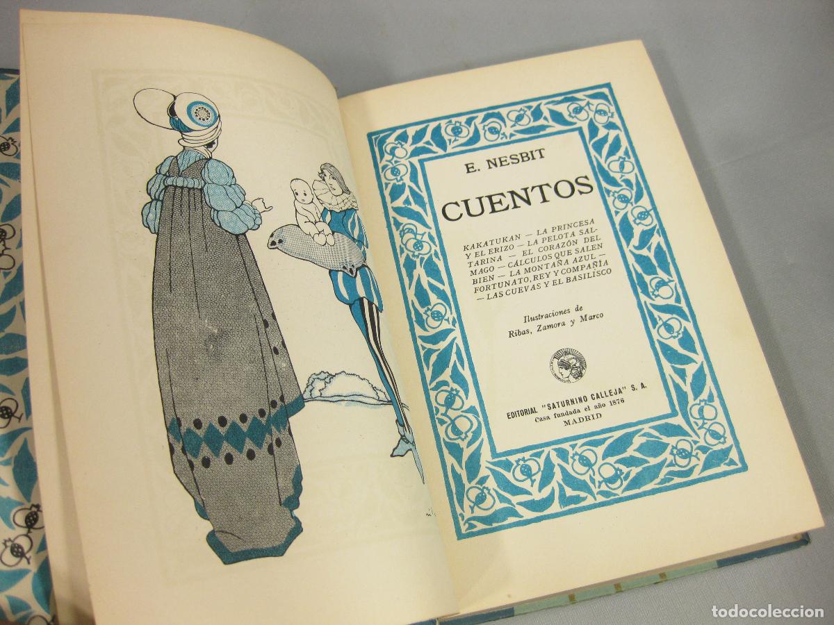 Libros antiguos: CUENTOS DE E. NESBIT. EDITORIAL SATURNINO CALLEJA. - Foto 2