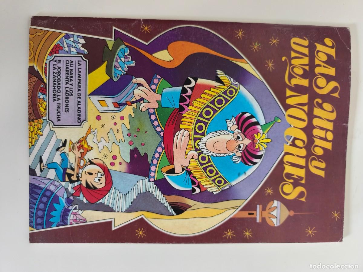 Libros antiguos: las mil y una noches &ndash; cl&aacute;sicos familiares n&ordm; 1 &ndash; bruguera 1980