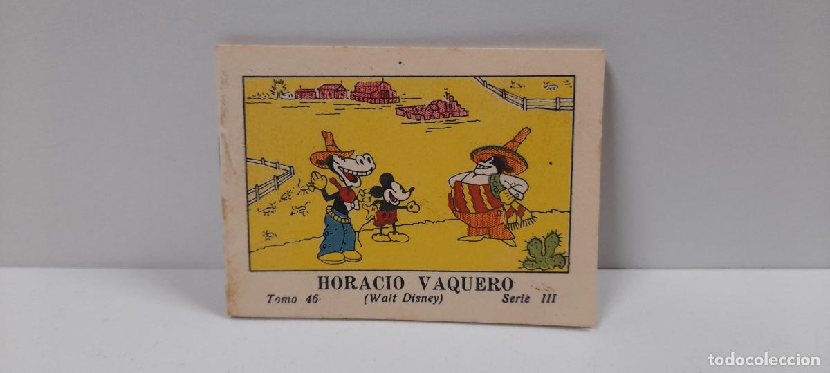 Libros antiguos: CUENTO HORACIO EL VAQUERO . JUGUETES INSTRUCTIVOS MICKEY - WALT DISNEY / CALLEJA . A&Ntilde;O 1936