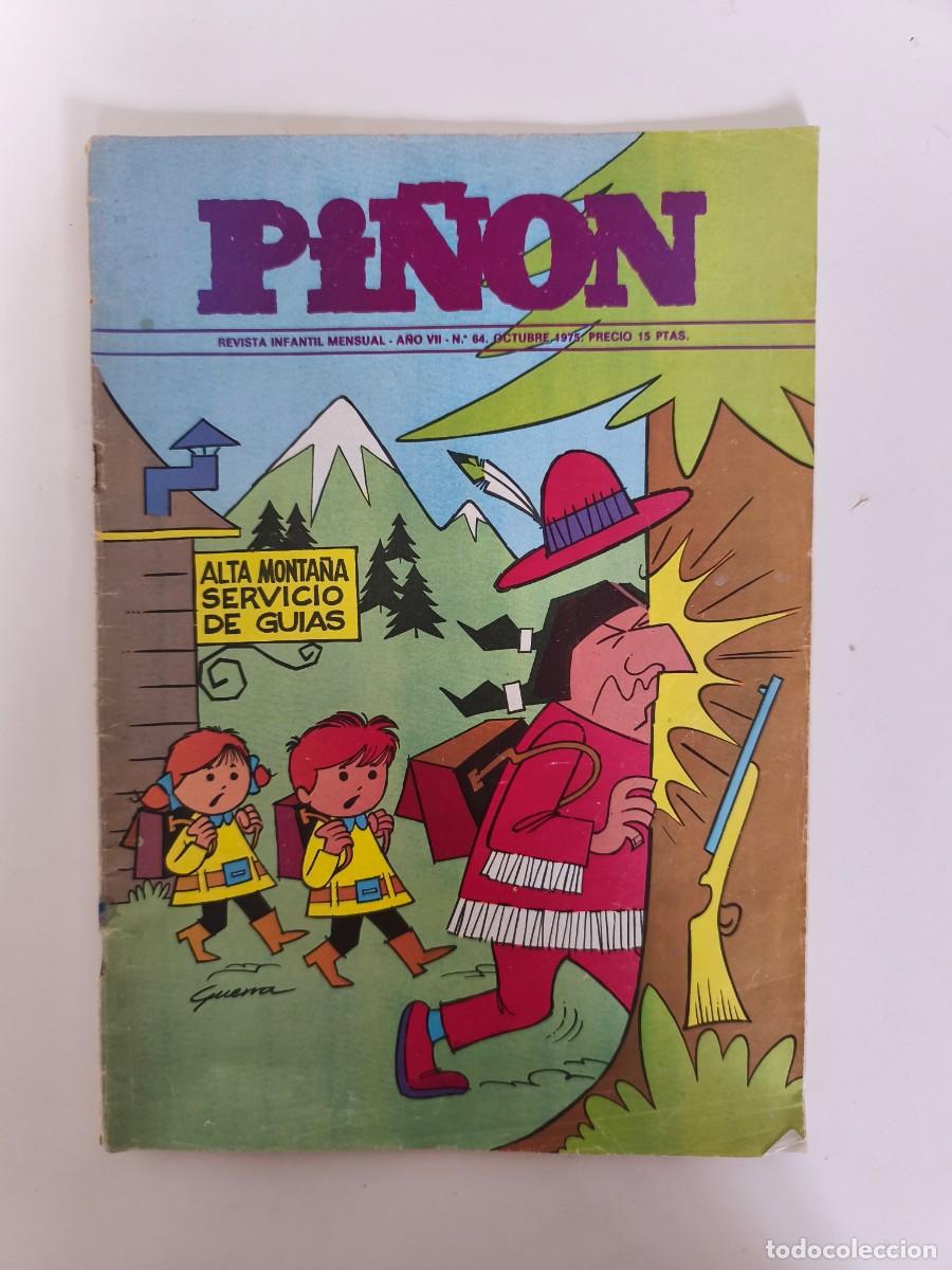 Libros antiguos: revista pi&ntilde;on n&ordm; 64 &ndash; magisterio espa&ntilde;ol / cajas de ahorros 1975
