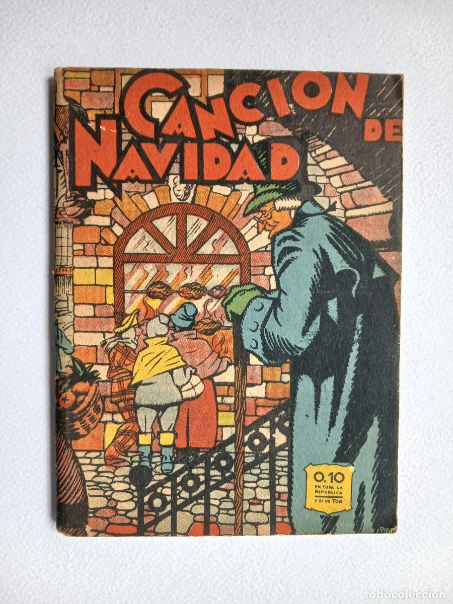 Libros antiguos: Cuentos Infantiles La Abeja n&deg; 21 - Canci&oacute;n de Navidad! - Dickens - Editorial Tor a&ntilde;os 40