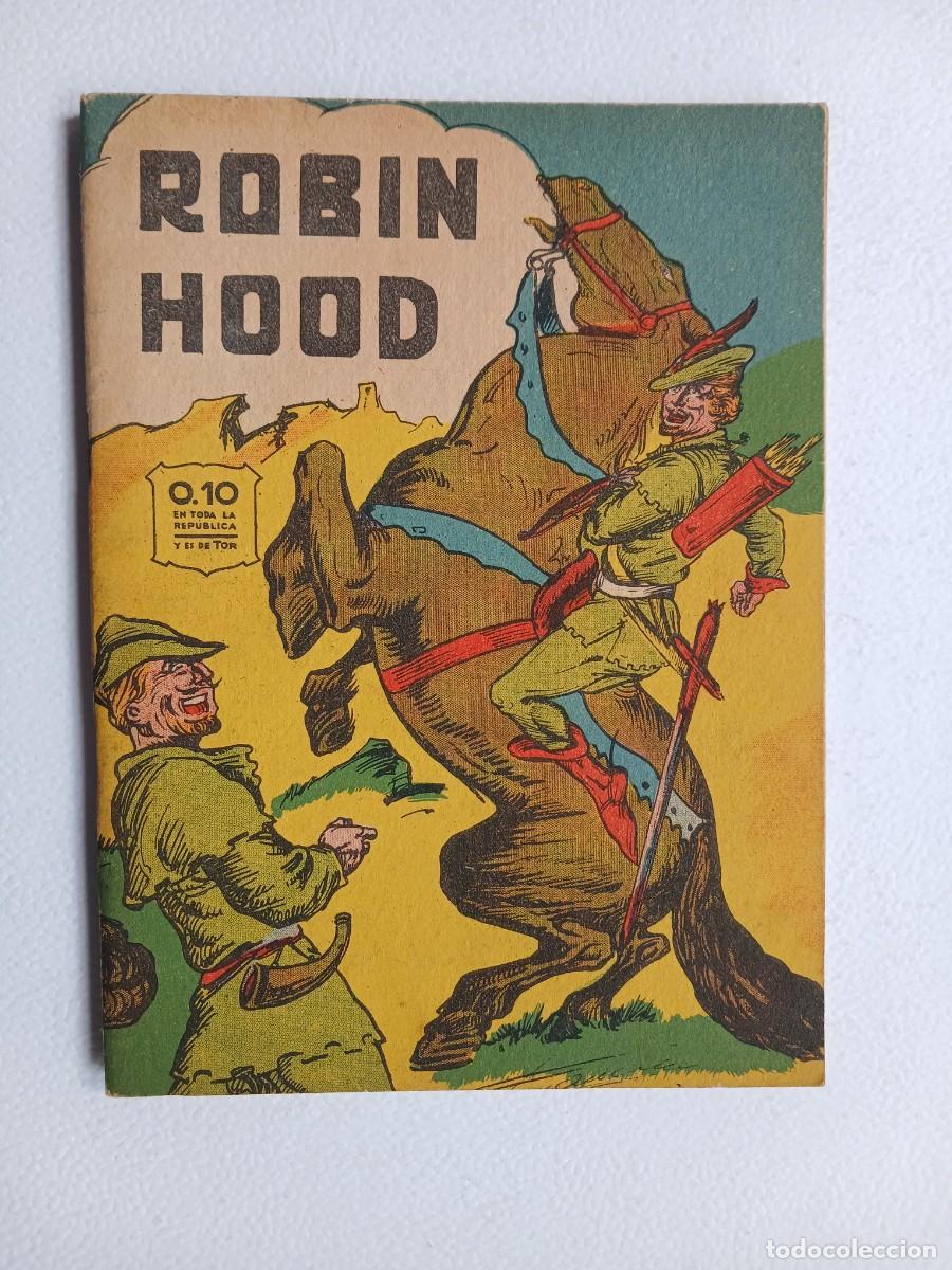 Libros antiguos: Cuentos Infantiles La Abeja n&deg; 35 - Robin Hood! - An&oacute;nimo - Edit. Tor a&ntilde;os 40