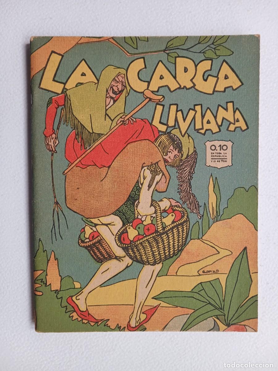 Libros antiguos: Cuentos Infantiles La Abeja n&deg; 38 - La carga liviana! - Hermanos Grimm - Edit. Tor a&ntilde;os 40