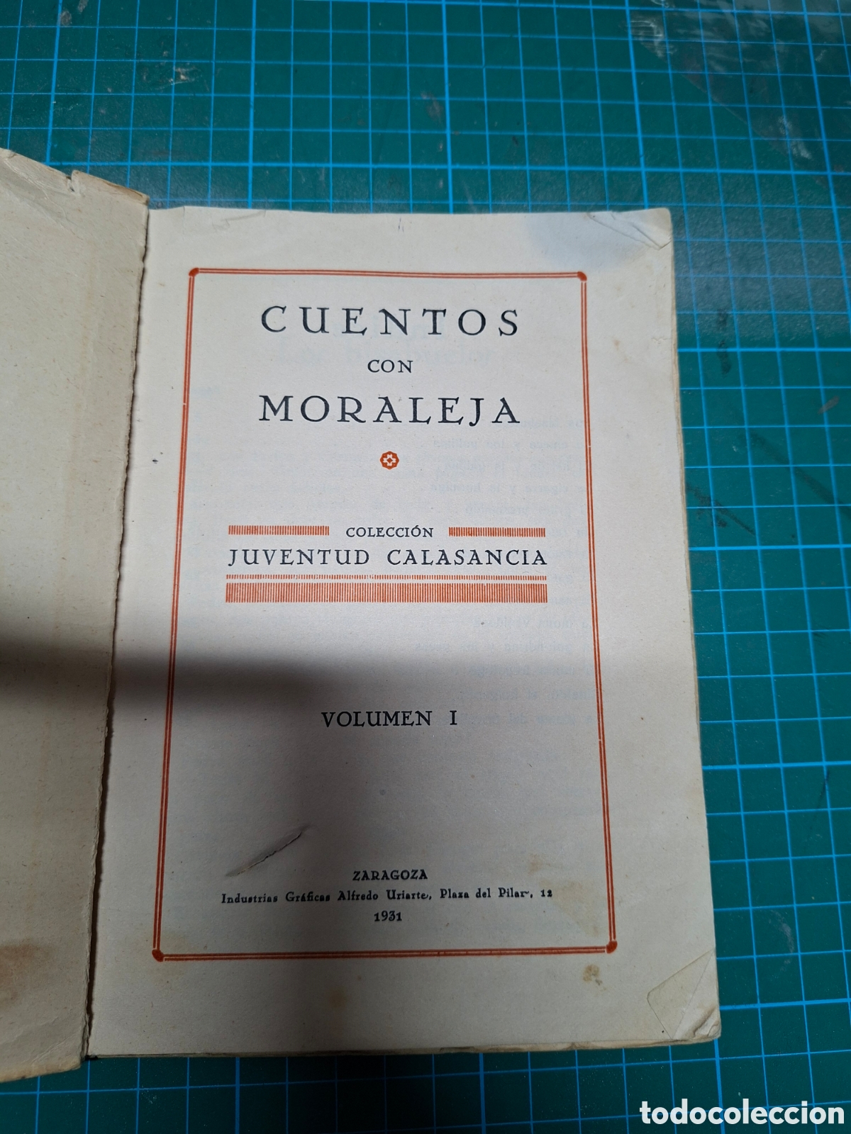 Libros antiguos: Cuentos con moraleja - Foto 2