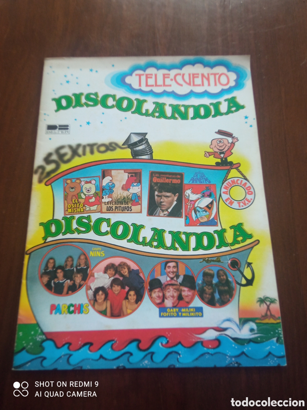 Libros antiguos: Antiguo tele cuento DISCOLANDIA 70s 80s