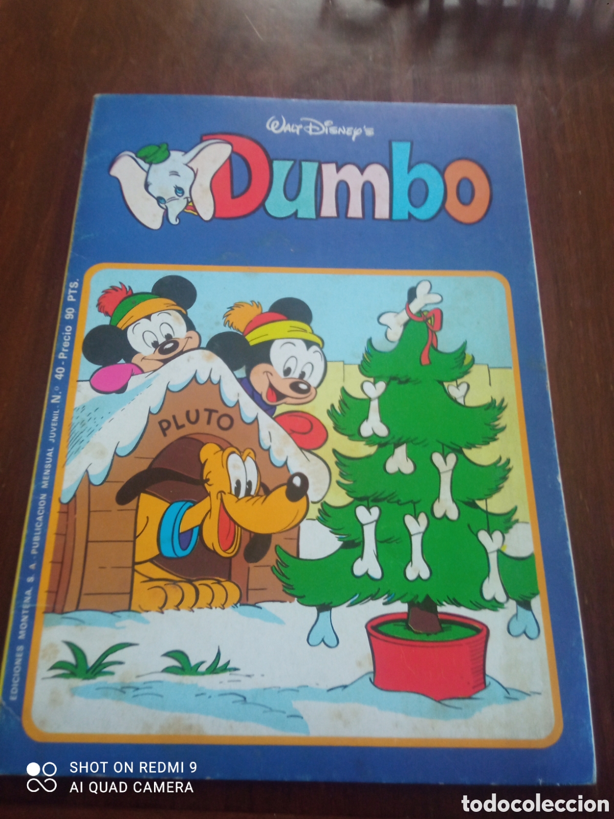 Libros antiguos: Cuento Disney DUMBO A&Ntilde;OS 80S