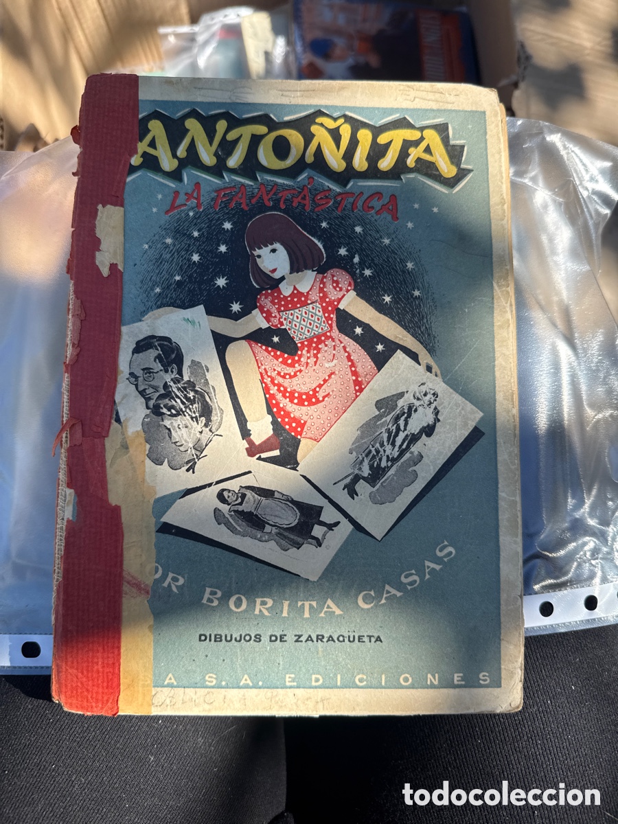 Libros antiguos: Libro Anto&ntilde;ita la fant&aacute;stica - Foto 1