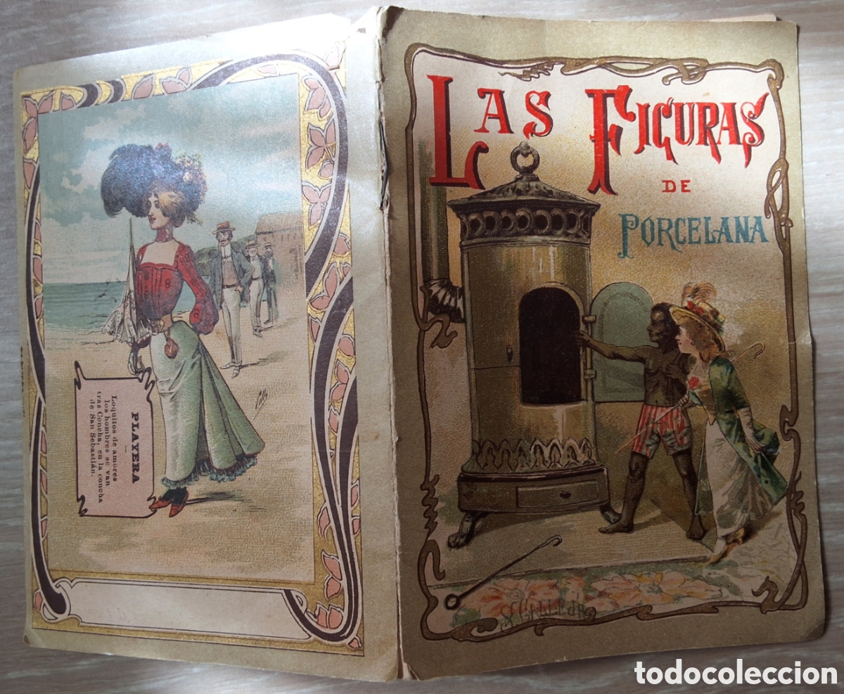 Livres anciens: Las figuras de porcelana cuentos fant&aacute;sticos y leyendas morales serie V tomo 82 edita S. Calleja