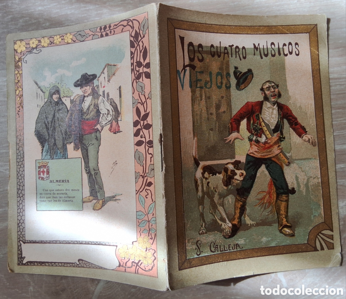 Livres anciens: Los cuatro m&uacute;sicos viejos cuentos fant&aacute;sticos leyendas morales serie V tomo 95 edita S. Calleja