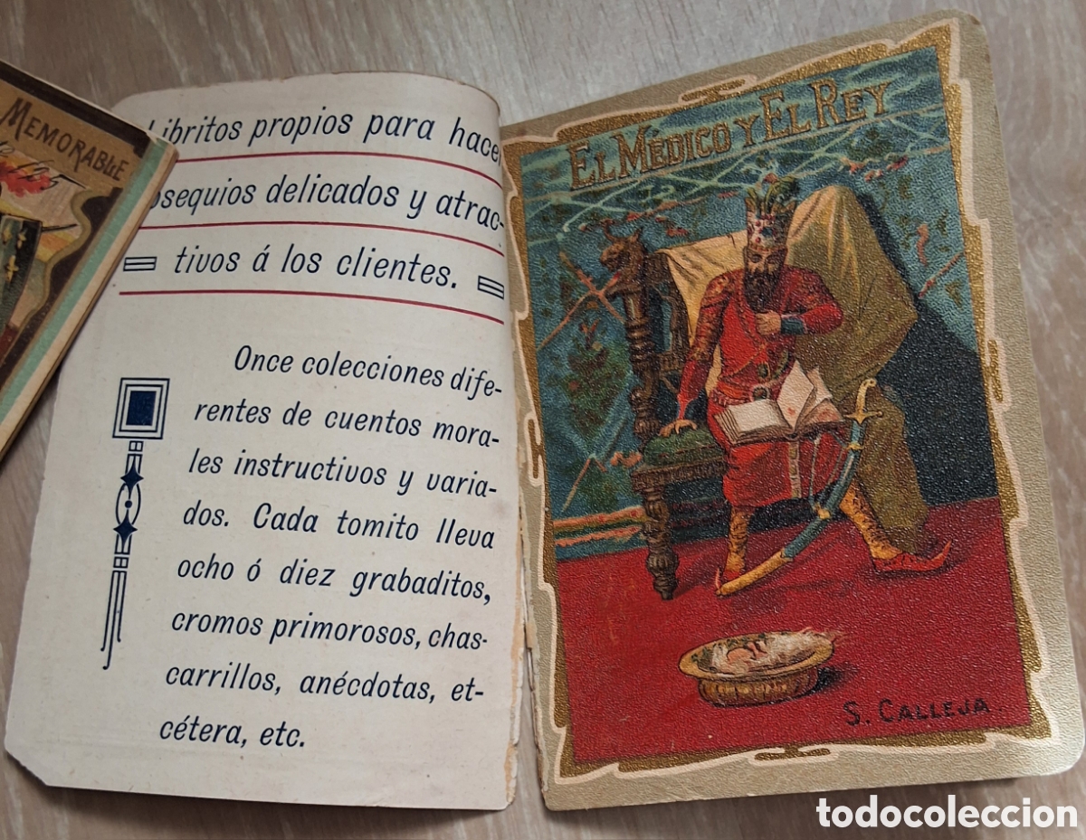 Livres anciens: El m&eacute;dico y el rey cuentos fant&aacute;sticos serie III tomo 47 edita S. Calleja con sobrecubierta