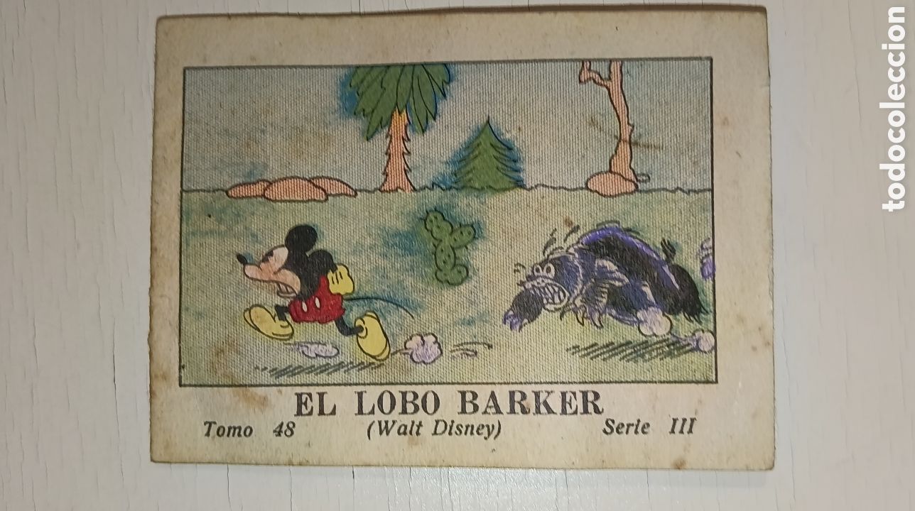Livres anciens: DISNEY MICKEY EL LOBO BARKER CALLEJA