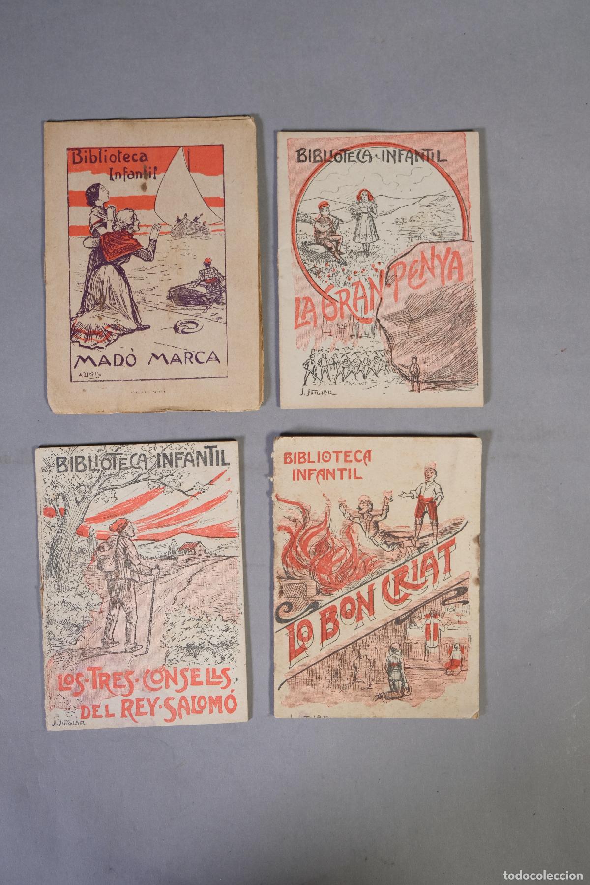 Libros antiguos: Biblioteca Infantil: Lote de 4 cuentos en catal&aacute;n - Jutglar y La Catalana, 1910-1920