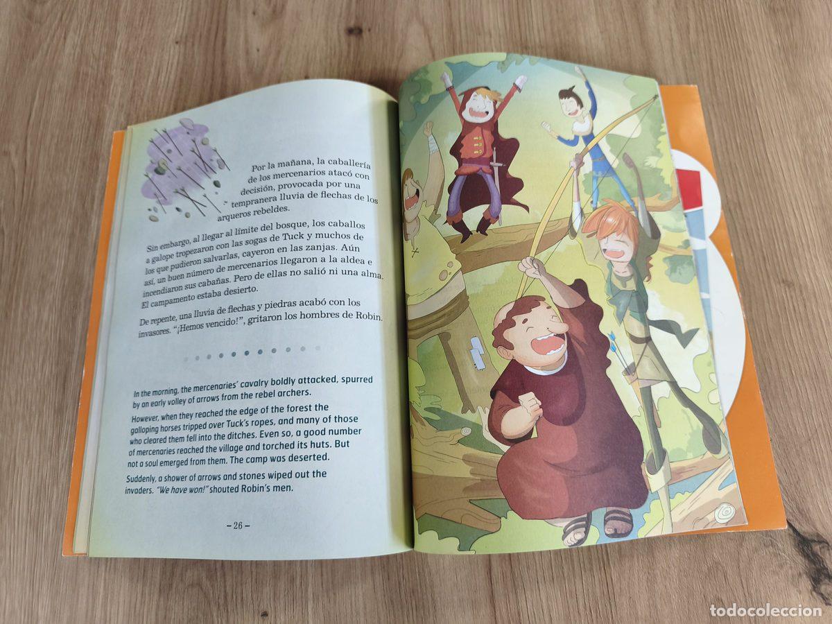 Libros antiguos: Robin Hood 1 Edici&oacute;n biling&uuml;e Howard Pyle - Foto 6
