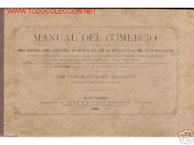 Libros antiguos: 1882.MANUAL DEL COMERCIO....1882 - Foto 1