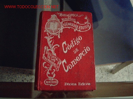 Libros antiguos: Libro Codigo de Comercio (1904) - Foto 1