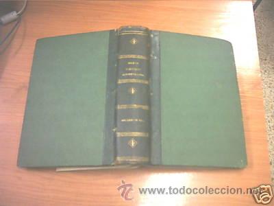 Old books: BOLETIN JURIDICO ADMINISTRATI. ANUARIO 1884.PIEL. L6980