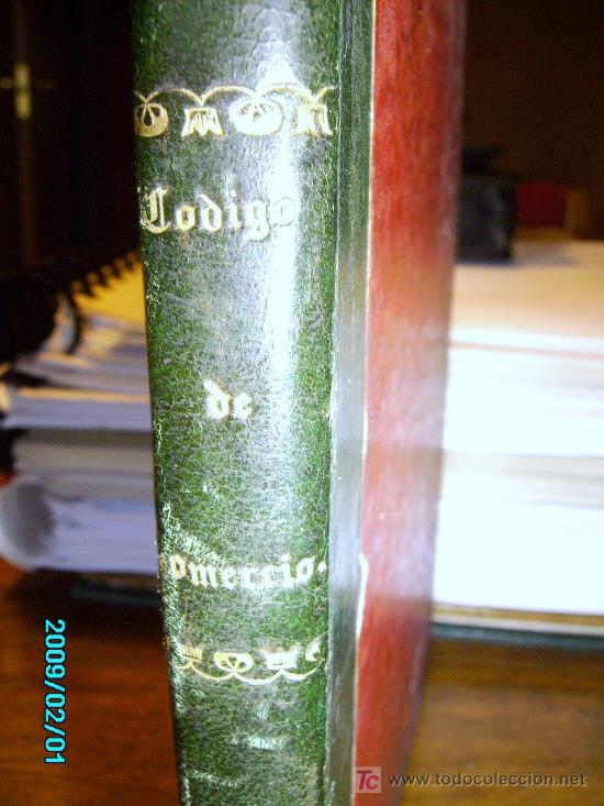 Libros antiguos: CODIGO DE COMERCIO DE 1822 ( EDICION DE 1867 ) - Foto 2