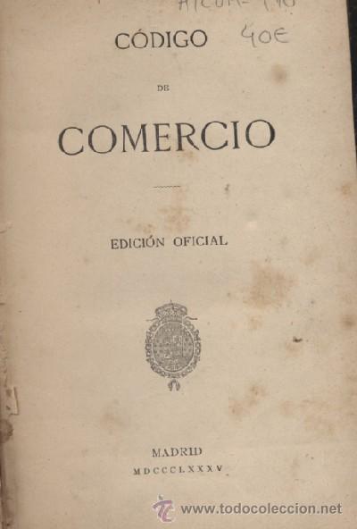 Libros antiguos: CODIGO DE COMERCIO  (A/ COM- 170) - Foto 1