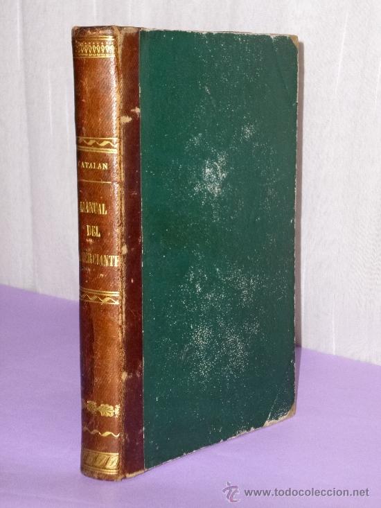 Libros antiguos: MANUAL DEL COMERCIANTE. (1860) - Foto 1