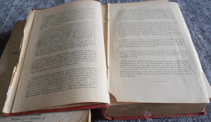 Libros antiguos: CODIGOS CHILENOS, ROBERTO MIRANDA, EDITOR, 1900 - Foto 7