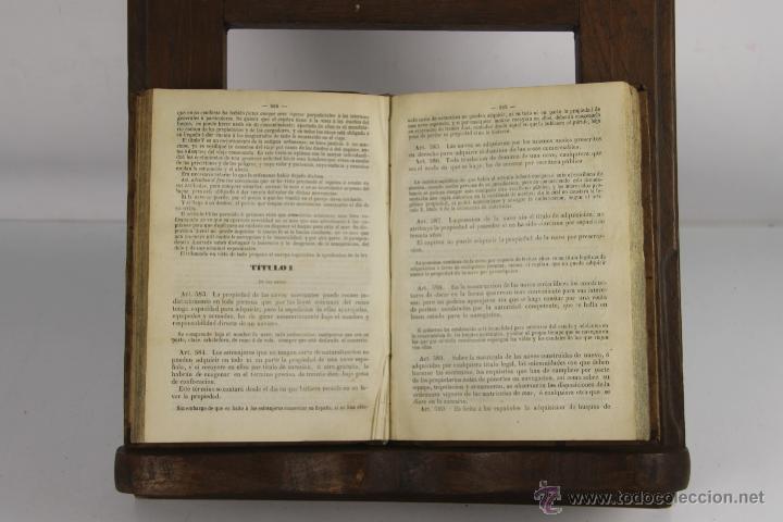 Libros antiguos: D-268. CODIGO DE COMERCIO. VV.AA. LIB. ESTEBAN PUJAL. 1857. - Foto 2