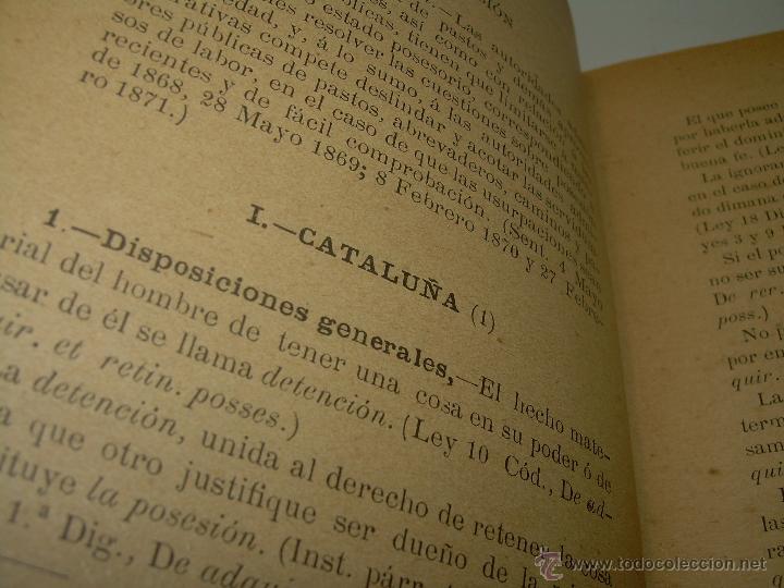 Libros antiguos: LIBRO...DERECHO FORAL.....A&Ntilde;O 1.903. - Foto 6