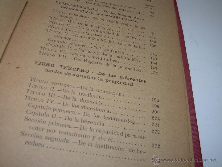 Libros antiguos: LIBRO...DERECHO FORAL.....A&Ntilde;O 1.903. - Foto 11