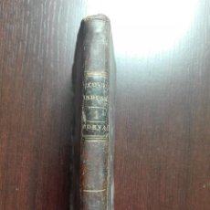 Libros antiguos: CURSO DE CIENCIAS INDUSTRIALES - ECONOMIA INDUSTRIAL - C.L. BERGERY - TOMO I - MADRID - 1834 -
